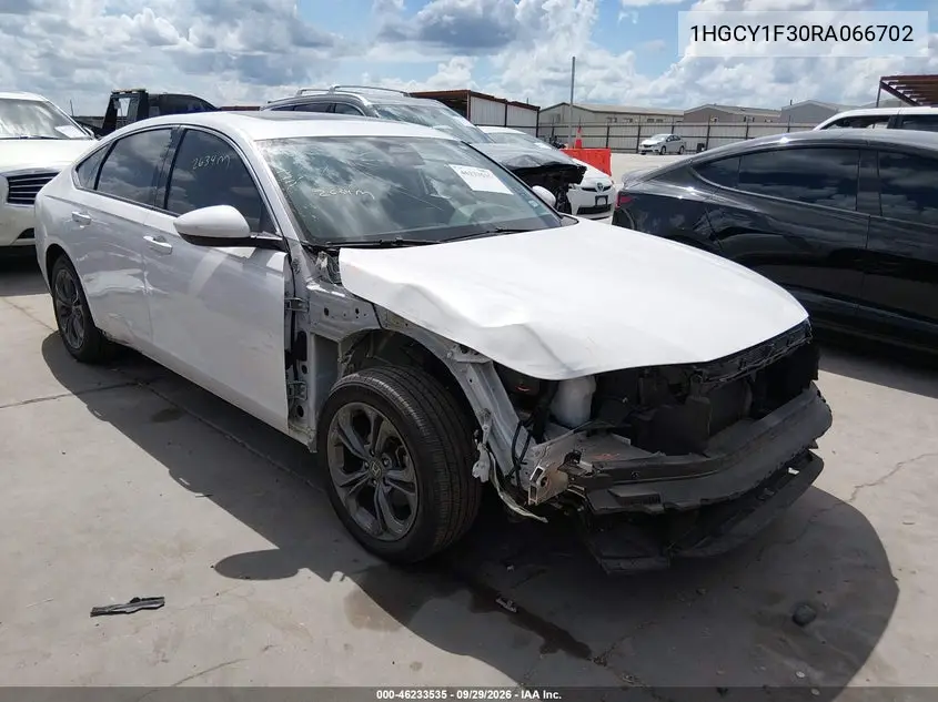 HONDA ACCORD 2024, VIN 1HGCY1F30RA066702