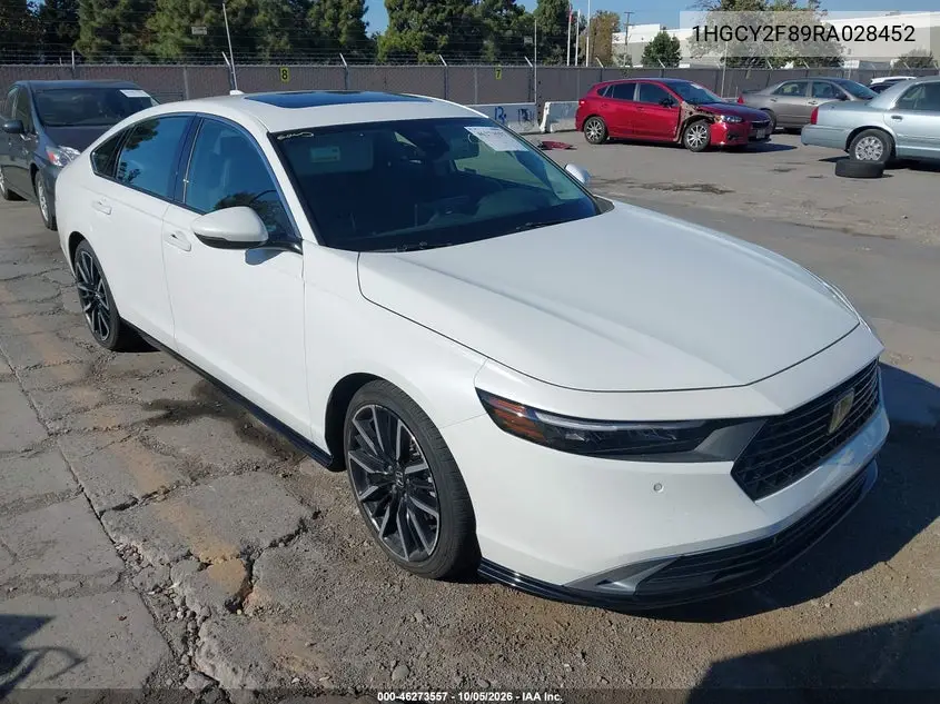 HONDA ACCORD 2024, VIN 1HGCY2F89RA028452