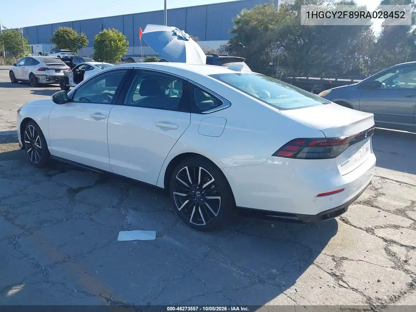 2024 HONDA ACCORD VIN 1HGCY2F89RA028452 — фото 3