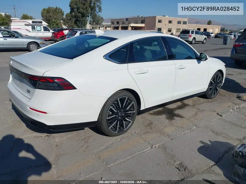 2024 HONDA ACCORD VIN 1HGCY2F89RA028452 — фото 4