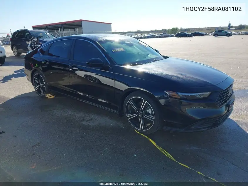 HONDA ACCORD 2024, VIN 1HGCY2F58RA081102