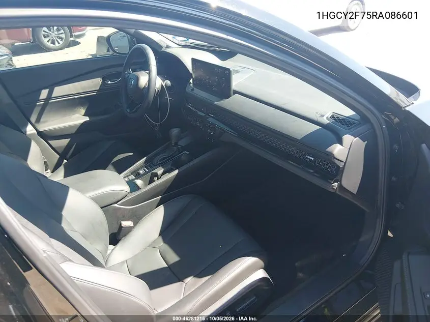 2024 HONDA ACCORD VIN 1HGCY2F75RA086601 — фото 5