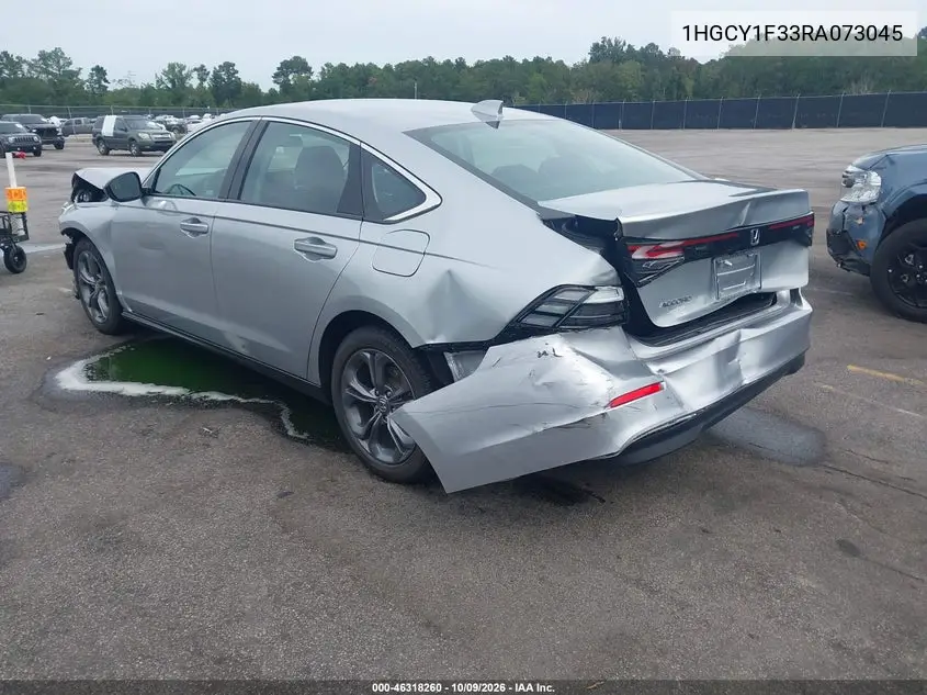 2024 HONDA ACCORD VIN 1HGCY1F33RA073045 — фото 3