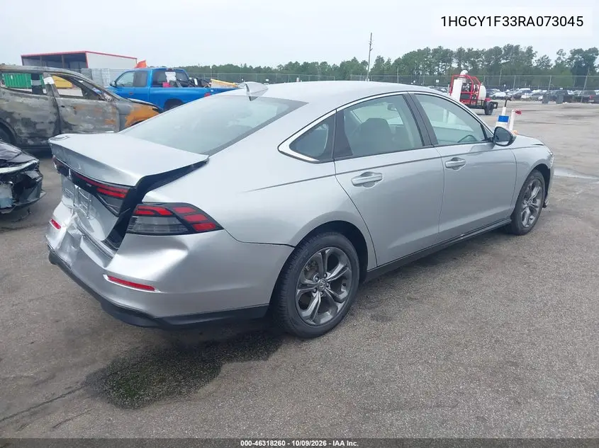 2024 HONDA ACCORD VIN 1HGCY1F33RA073045 — фото 4
