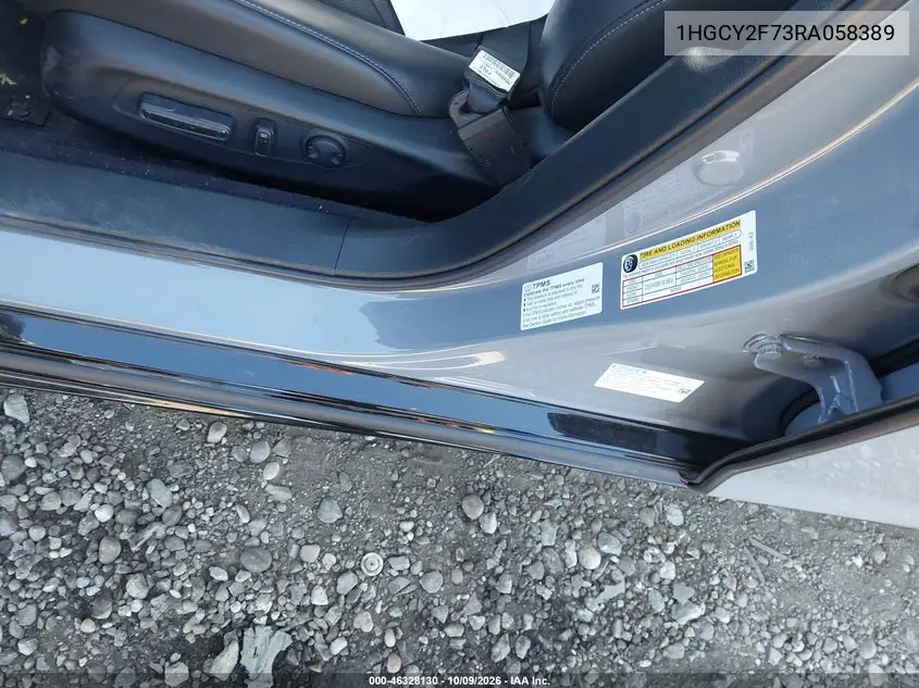 2024 HONDA ACCORD VIN 1HGCY2F73RA058389 — фото 9