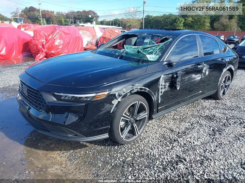 2024 HONDA ACCORD VIN 1HGCY2F56RA061589 — фото 2