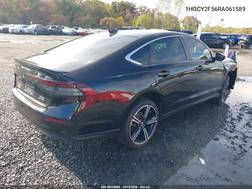 2024 HONDA ACCORD VIN 1HGCY2F56RA061589 — фото 4