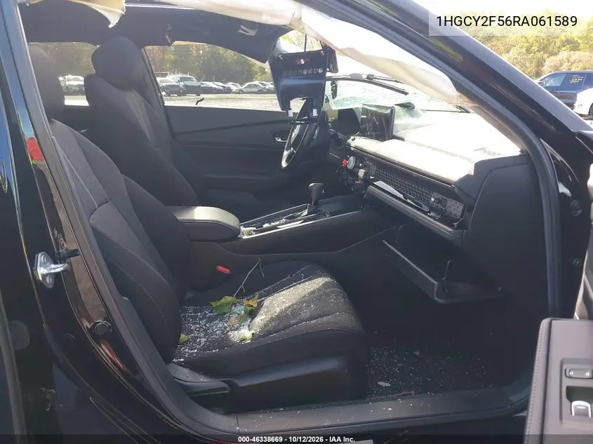 2024 HONDA ACCORD VIN 1HGCY2F56RA061589 — фото 5