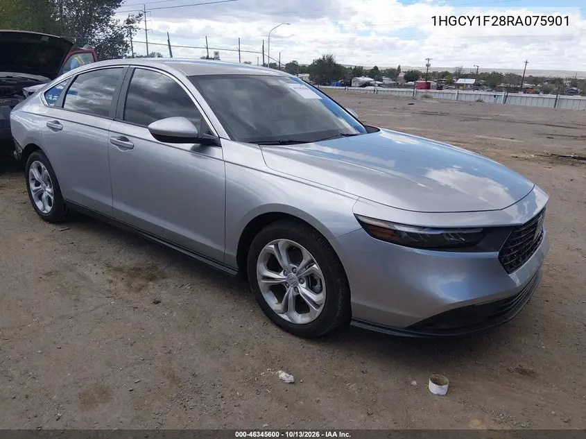 HONDA ACCORD 2024, VIN 1HGCY1F28RA075901