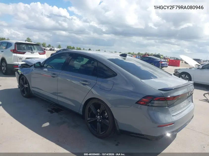 2024 HONDA ACCORD VIN 1HGCY2F79RA080946 — фото 3
