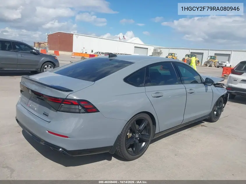 2024 HONDA ACCORD VIN 1HGCY2F79RA080946 — фото 4