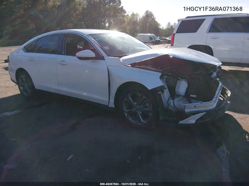HONDA ACCORD 2024, VIN 1HGCY1F36RA071368