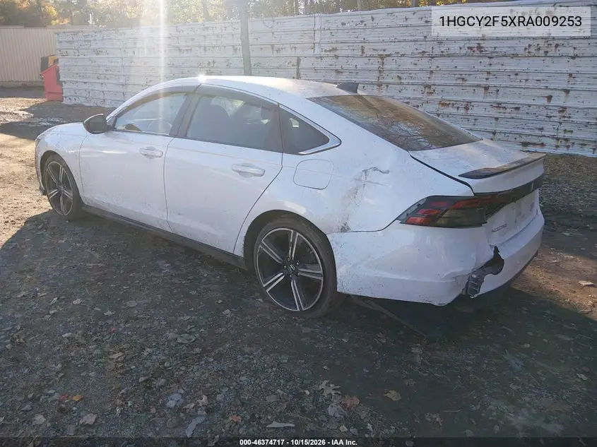 2024 HONDA ACCORD VIN 1HGCY2F5XRA009253 — фото 3