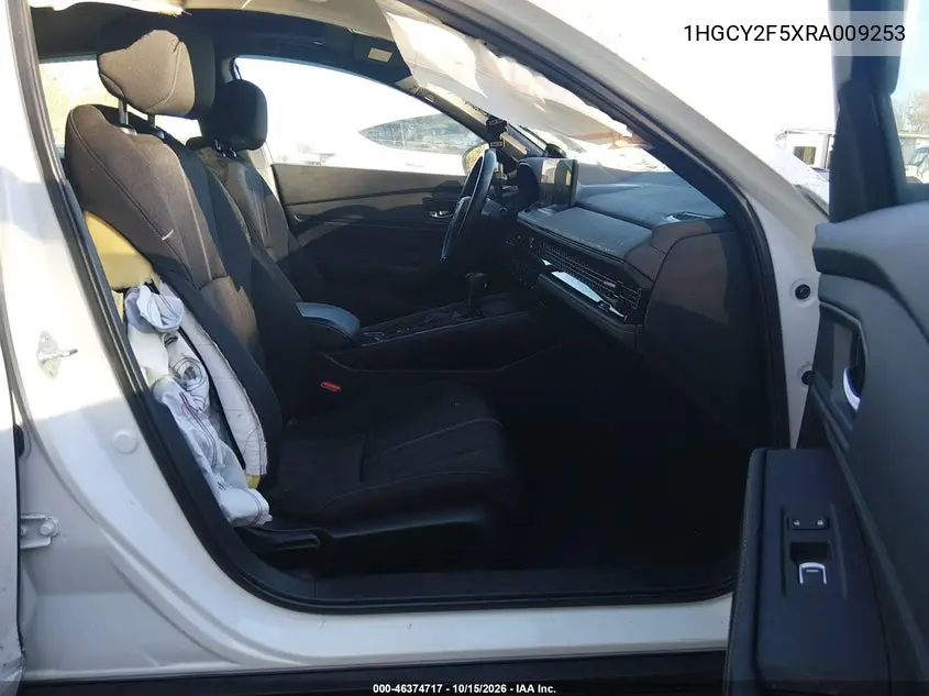 2024 HONDA ACCORD VIN 1HGCY2F5XRA009253 — фото 5