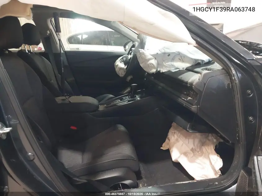 2024 HONDA ACCORD VIN 1HGCY1F39RA063748 — фото 5