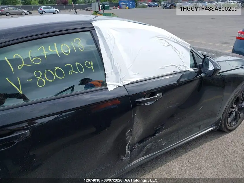 2025 HONDA ACCORD VIN 1HGCY1F48SA800209 — фото 19