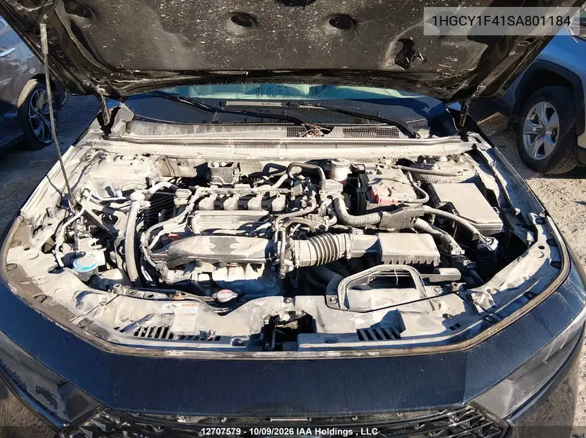 2025 HONDA ACCORD VIN 1HGCY1F41SA801184 — фото 10