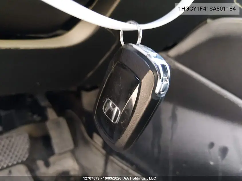 2025 HONDA ACCORD VIN 1HGCY1F41SA801184 — фото 11
