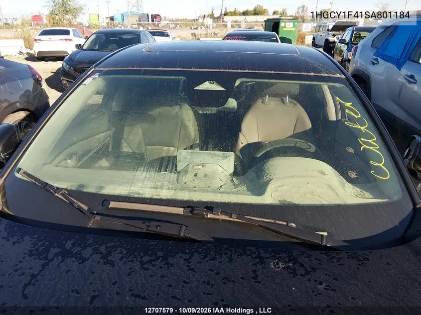 2025 HONDA ACCORD VIN 1HGCY1F41SA801184 — фото 18