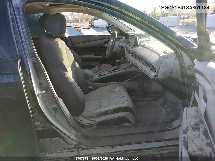 2025 HONDA ACCORD VIN 1HGCY1F41SA801184 — фото 5
