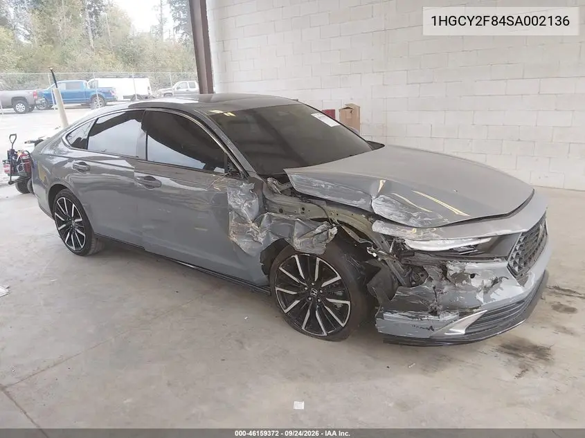 HONDA ACCORD 2025, VIN 1HGCY2F84SA002136