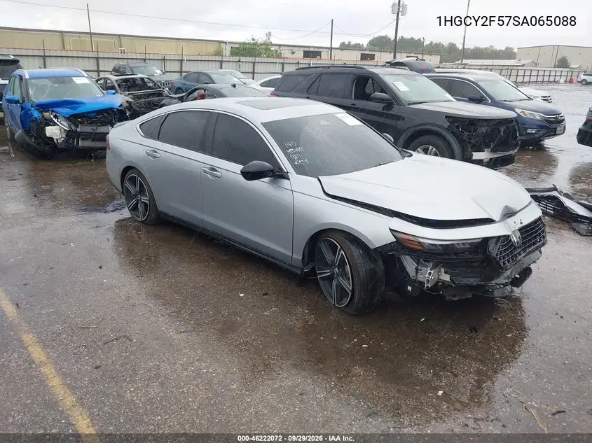 HONDA ACCORD 2025, VIN 1HGCY2F57SA065088