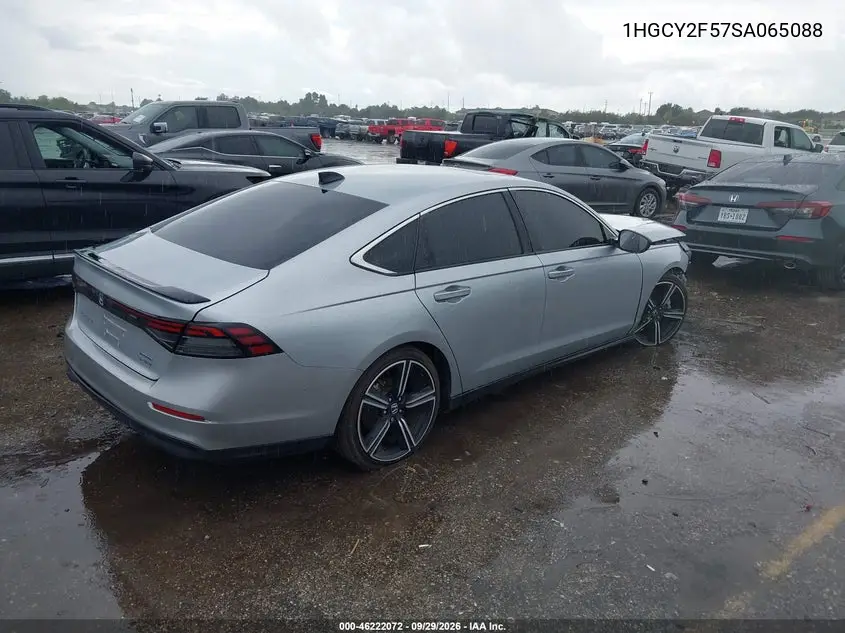 2025 HONDA ACCORD VIN 1HGCY2F57SA065088 — фото 4