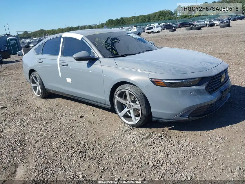 2025 HONDA ACCORD VIN 1HGCY2F67SA080618 — фото 2
