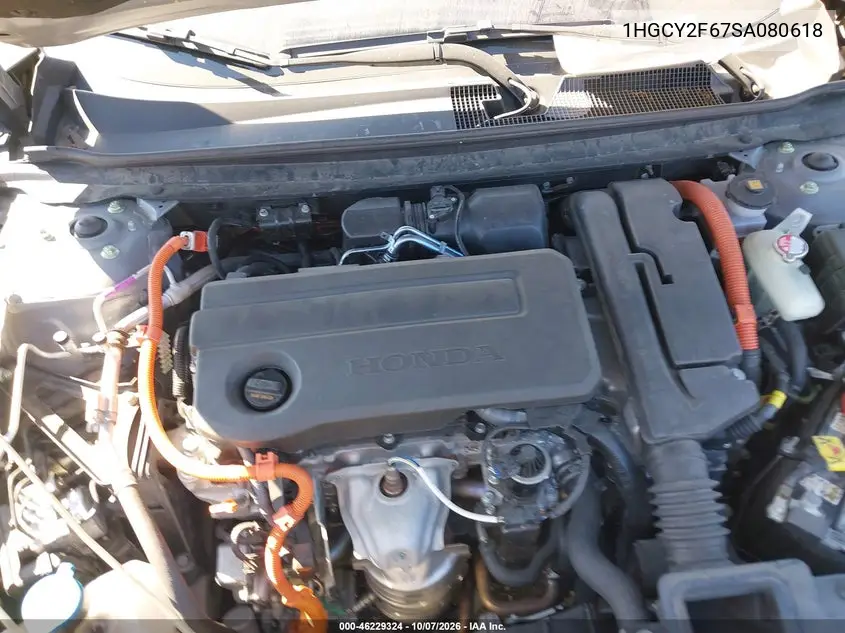 2025 HONDA ACCORD VIN 1HGCY2F67SA080618 — фото 10
