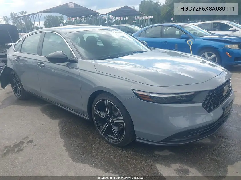 HONDA ACCORD 2025, VIN 1HGCY2F5XSA030111