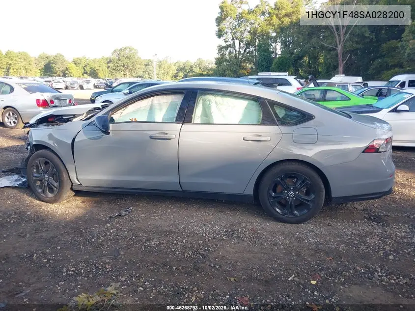 2025 HONDA ACCORD VIN 1HGCY1F48SA028200 — фото 13