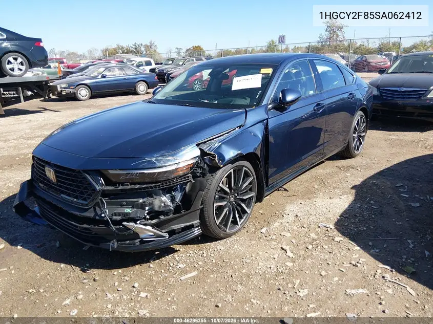 2025 HONDA ACCORD VIN 1HGCY2F85SA062412 — фото 2