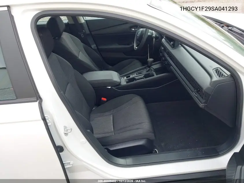 2025 HONDA ACCORD VIN 1HGCY1F29SA041293 — фото 5
