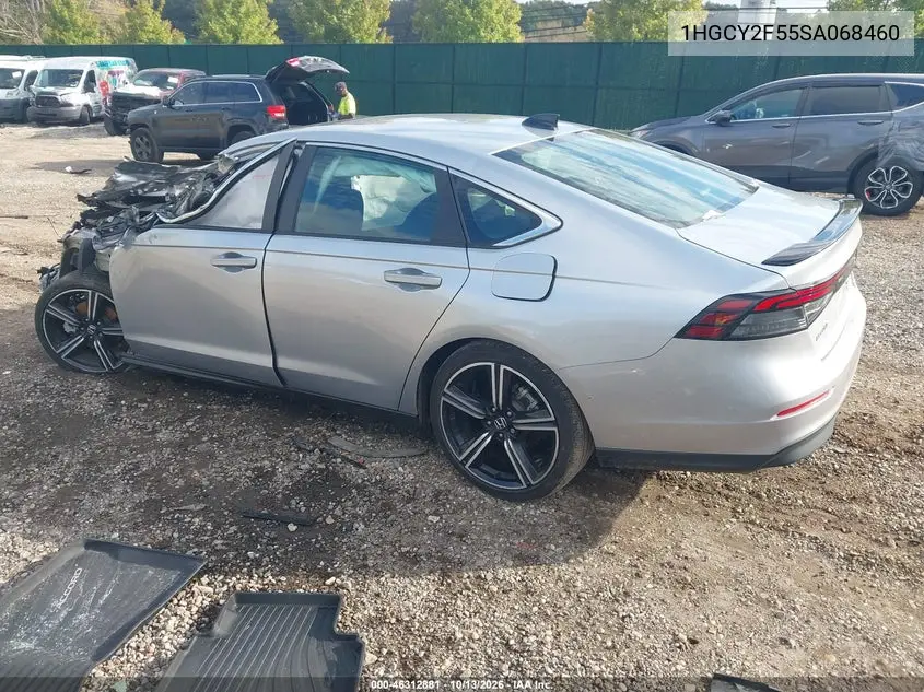 2025 HONDA ACCORD VIN 1HGCY2F55SA068460 — фото 3