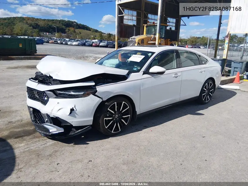 2025 HONDA ACCORD VIN 1HGCY2F82SA087168 — фото 2