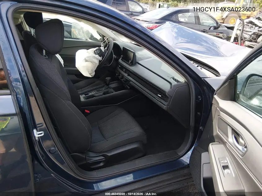 2025 HONDA ACCORD VIN 1HGCY1F4XSA023600 — фото 5