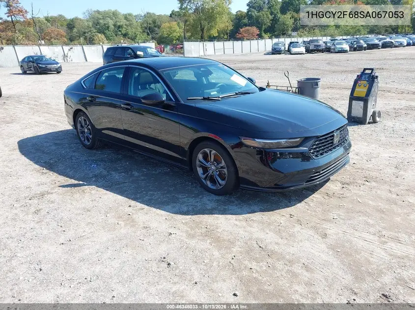 HONDA ACCORD 2025, VIN 1HGCY2F68SA067053