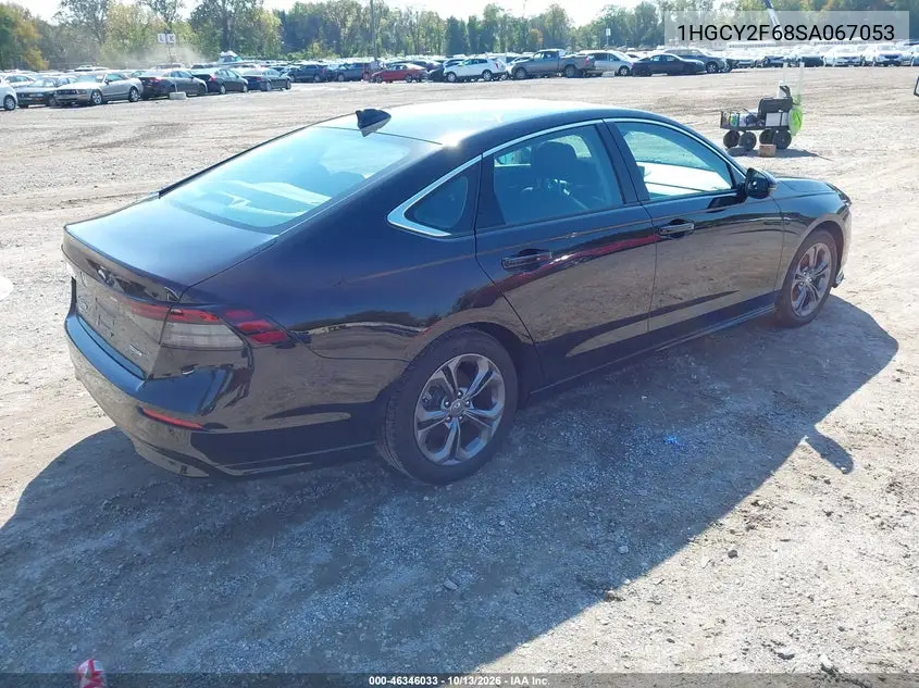 2025 HONDA ACCORD VIN 1HGCY2F68SA067053 — фото 4