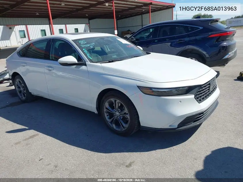 HONDA ACCORD 2025, VIN 1HGCY2F68SA013963
