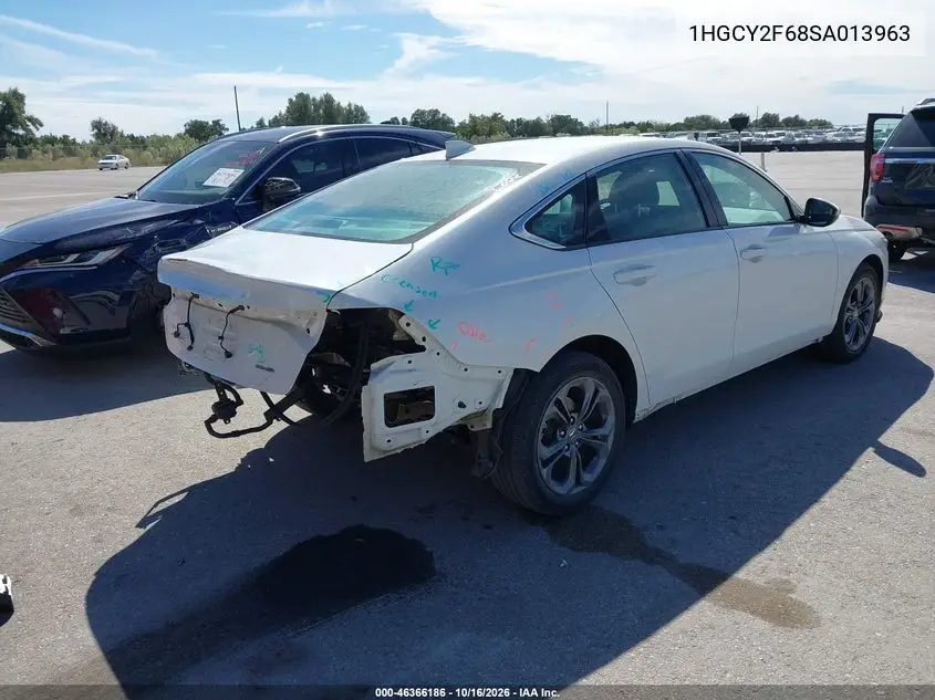 2025 HONDA ACCORD VIN 1HGCY2F68SA013963 — фото 4