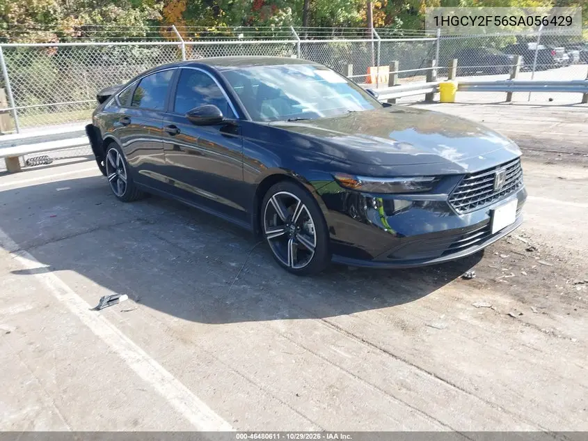 HONDA ACCORD 2025, VIN 1HGCY2F56SA056429