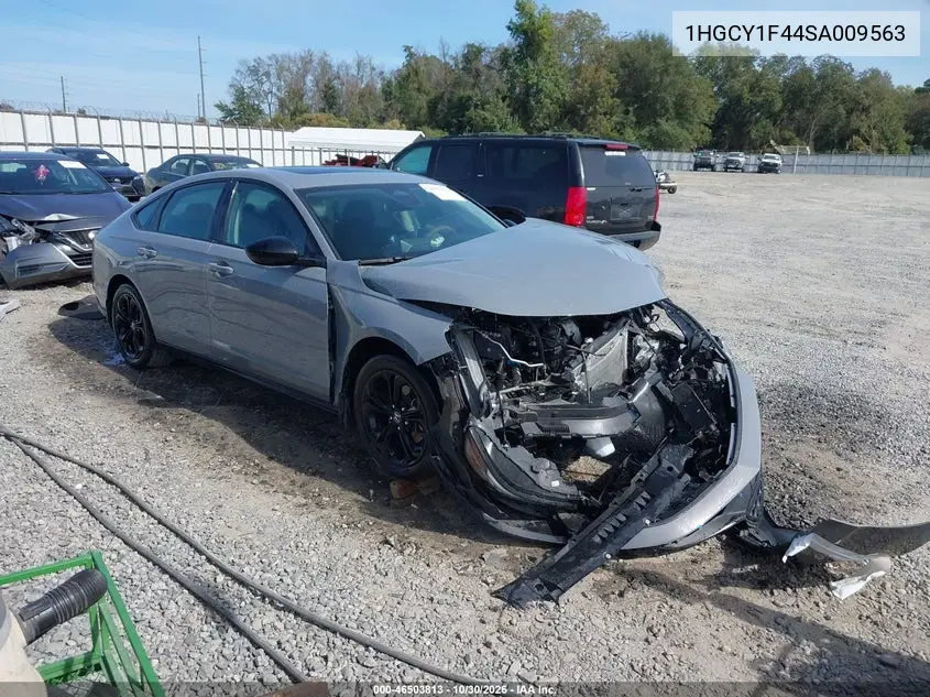 HONDA ACCORD 2025, VIN 1HGCY1F44SA009563
