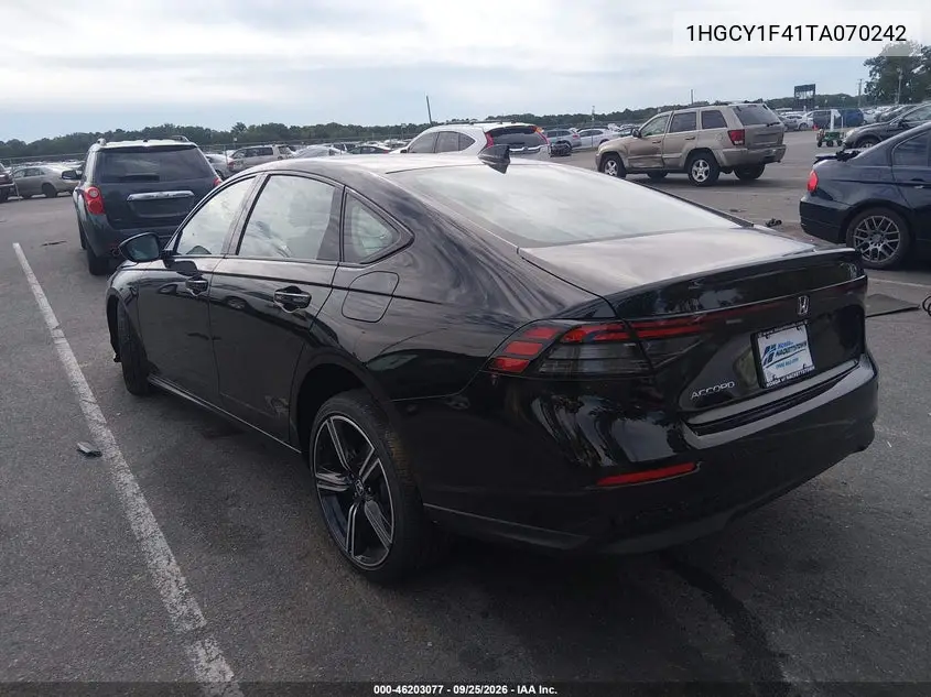 2026 HONDA ACCORD VIN 1HGCY1F41TA070242 — фото 3