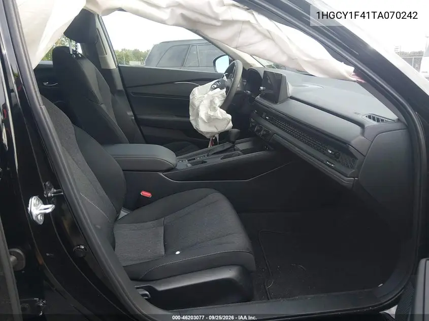 2026 HONDA ACCORD VIN 1HGCY1F41TA070242 — фото 5