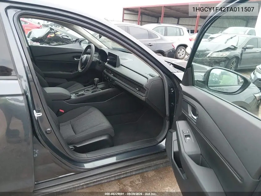 2026 HONDA ACCORD VIN 1HGCY1F42TA011507 — фото 5
