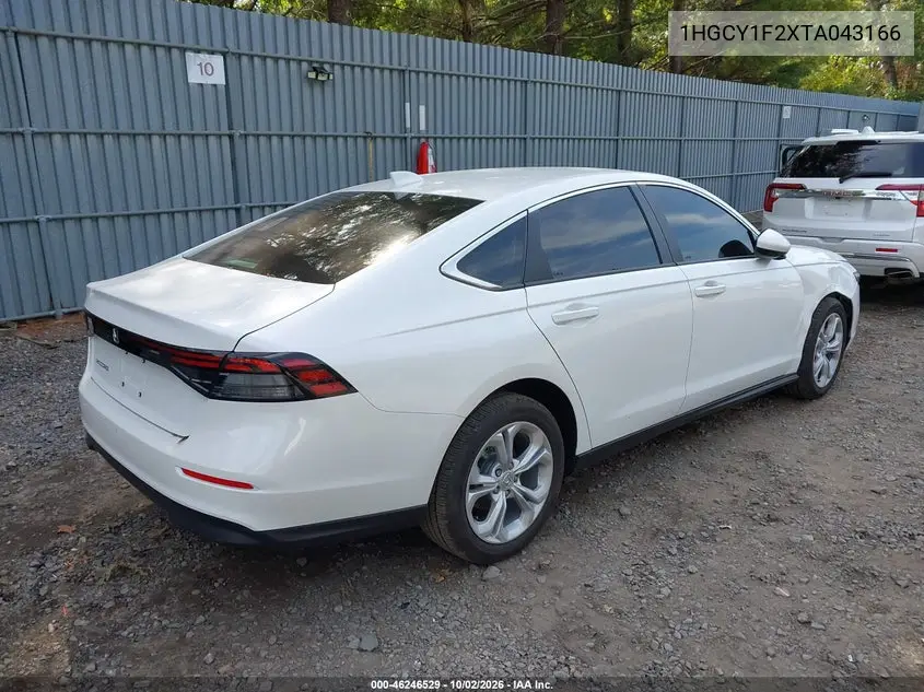 2026 HONDA ACCORD VIN 1HGCY1F2XTA043166 — фото 4
