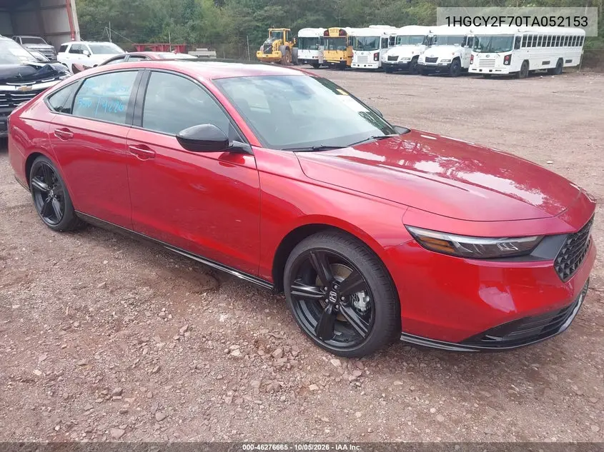 HONDA ACCORD 2026, VIN 1HGCY2F70TA052153