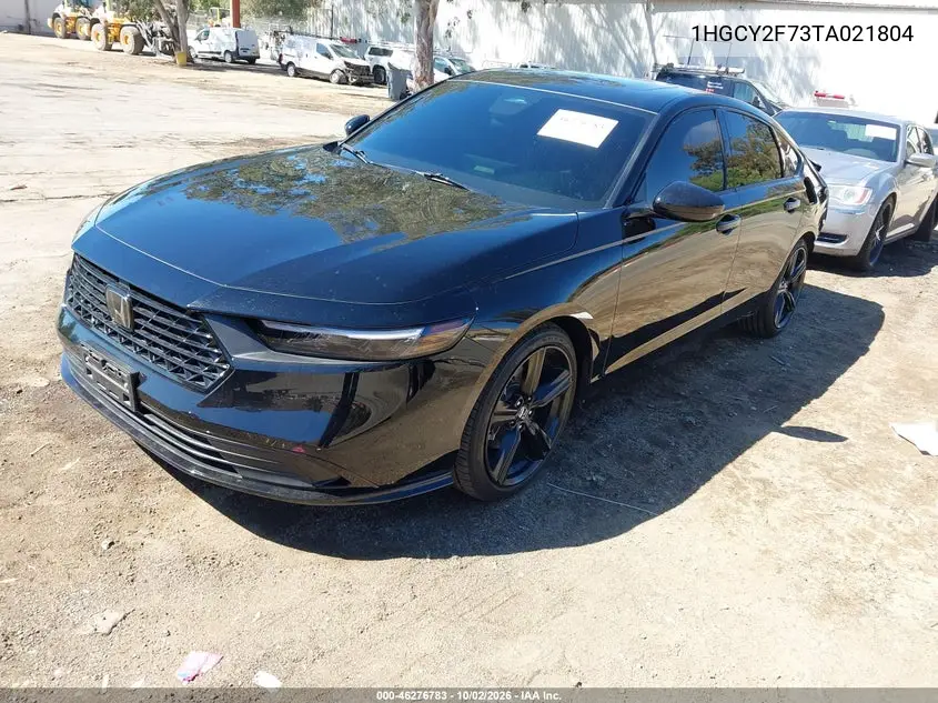 2026 HONDA ACCORD VIN 1HGCY2F73TA021804 — фото 2