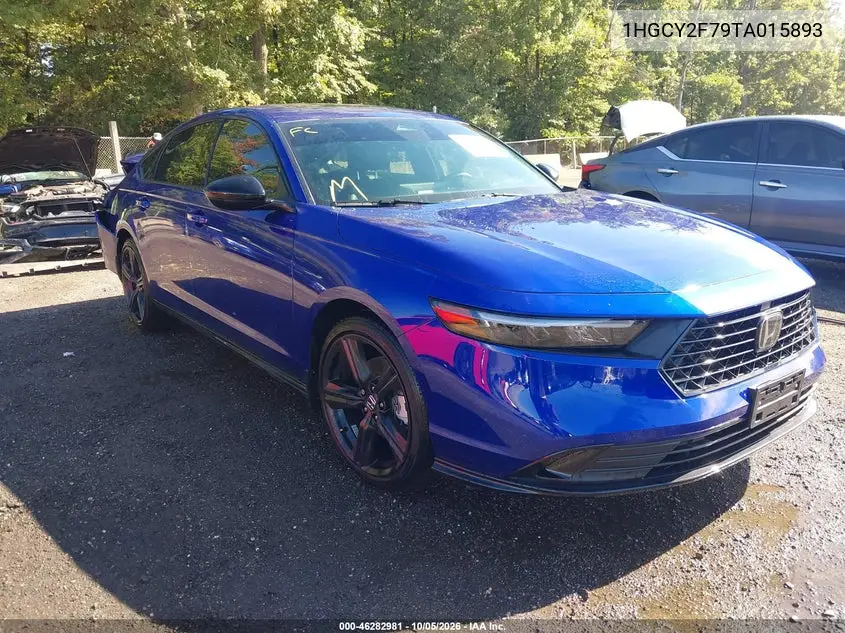 HONDA ACCORD 2026, VIN 1HGCY2F79TA015893