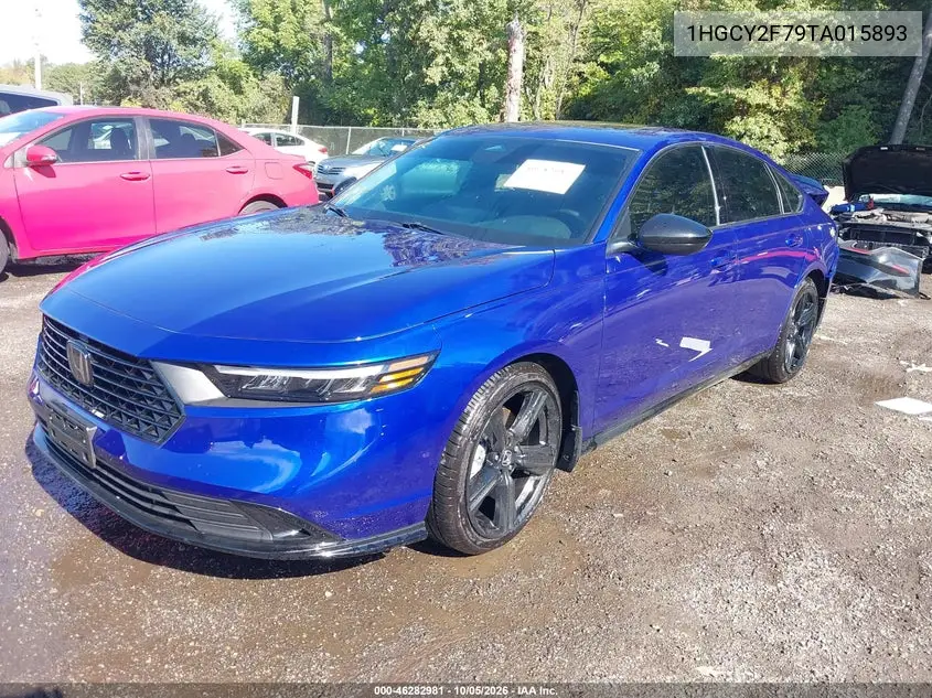2026 HONDA ACCORD VIN 1HGCY2F79TA015893 — фото 2